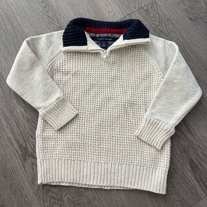 Tommy Hilfiger neutral toddler sweater